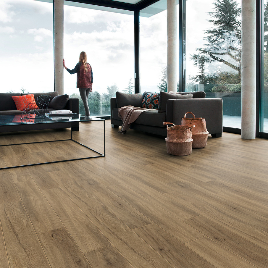 aranżacja 1 Podłoga winylowa GERFLOR Creation 55 Solid Clic Quartet 0503 deska