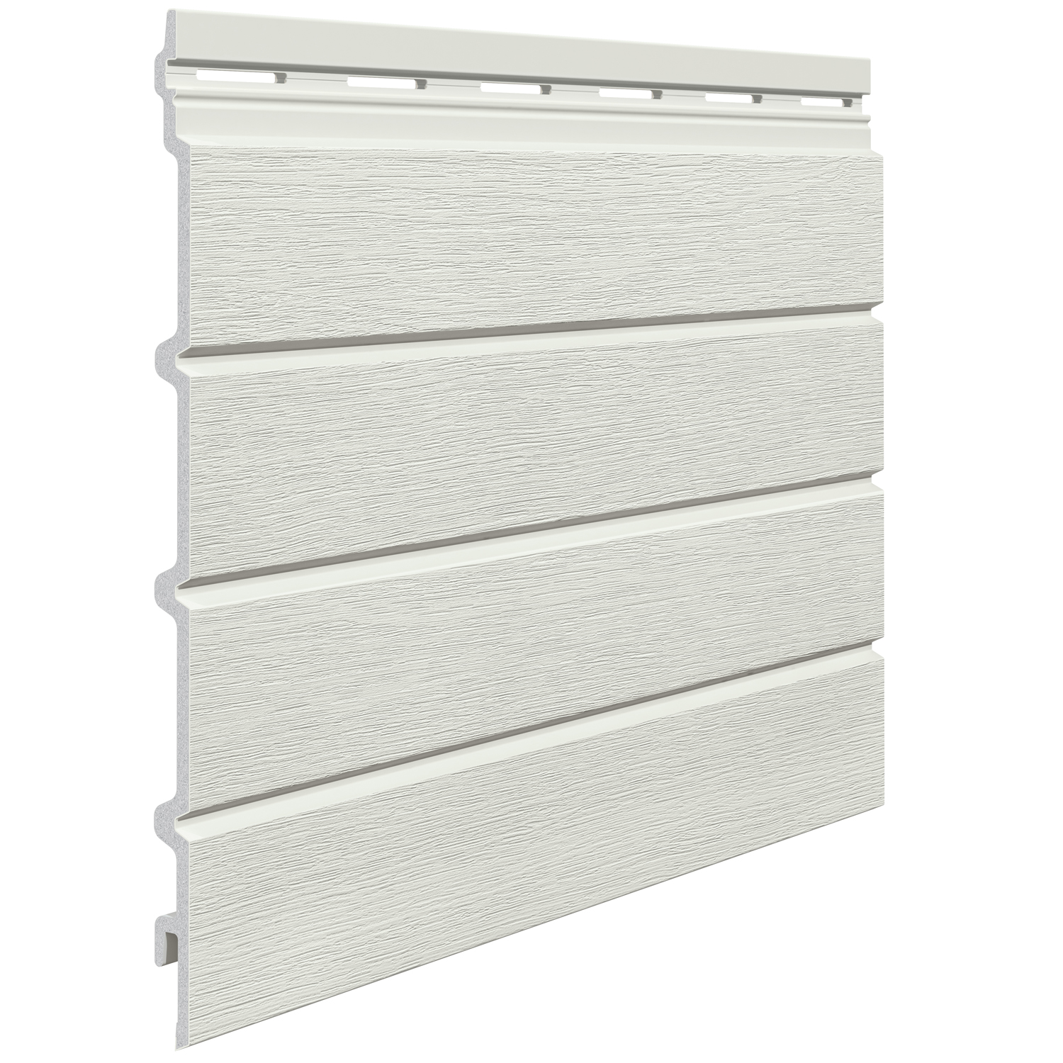 Facade cladding, Kerrafront, Modern Wood, Pearl Grey, fourfold panel