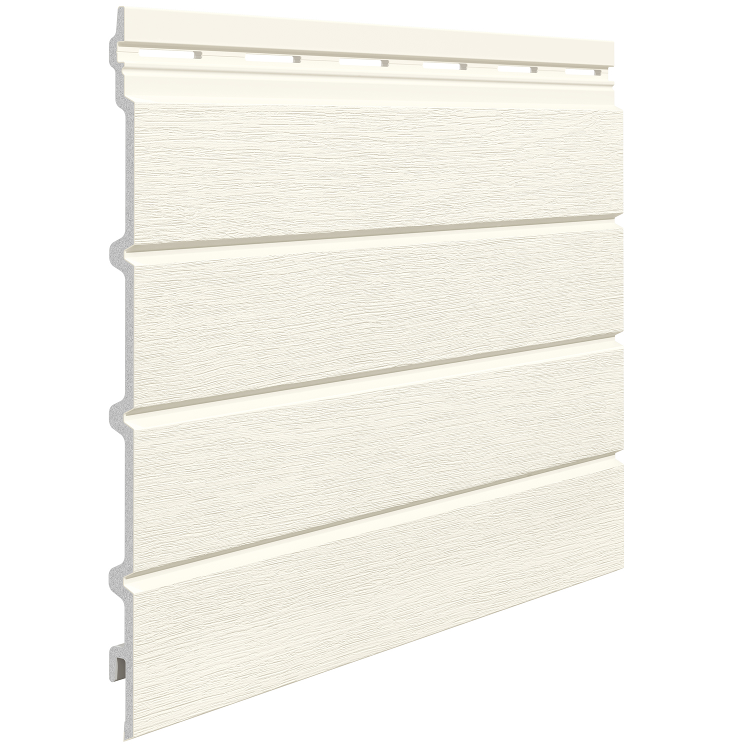 Facade cladding, Kerrafront, Modern Wood, White, fourfold panel