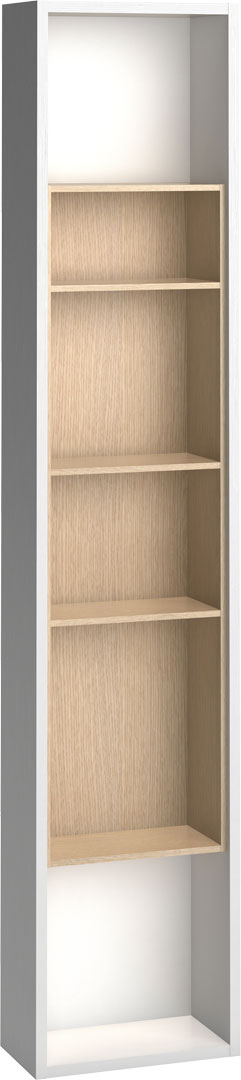 Tall side wall bookcase