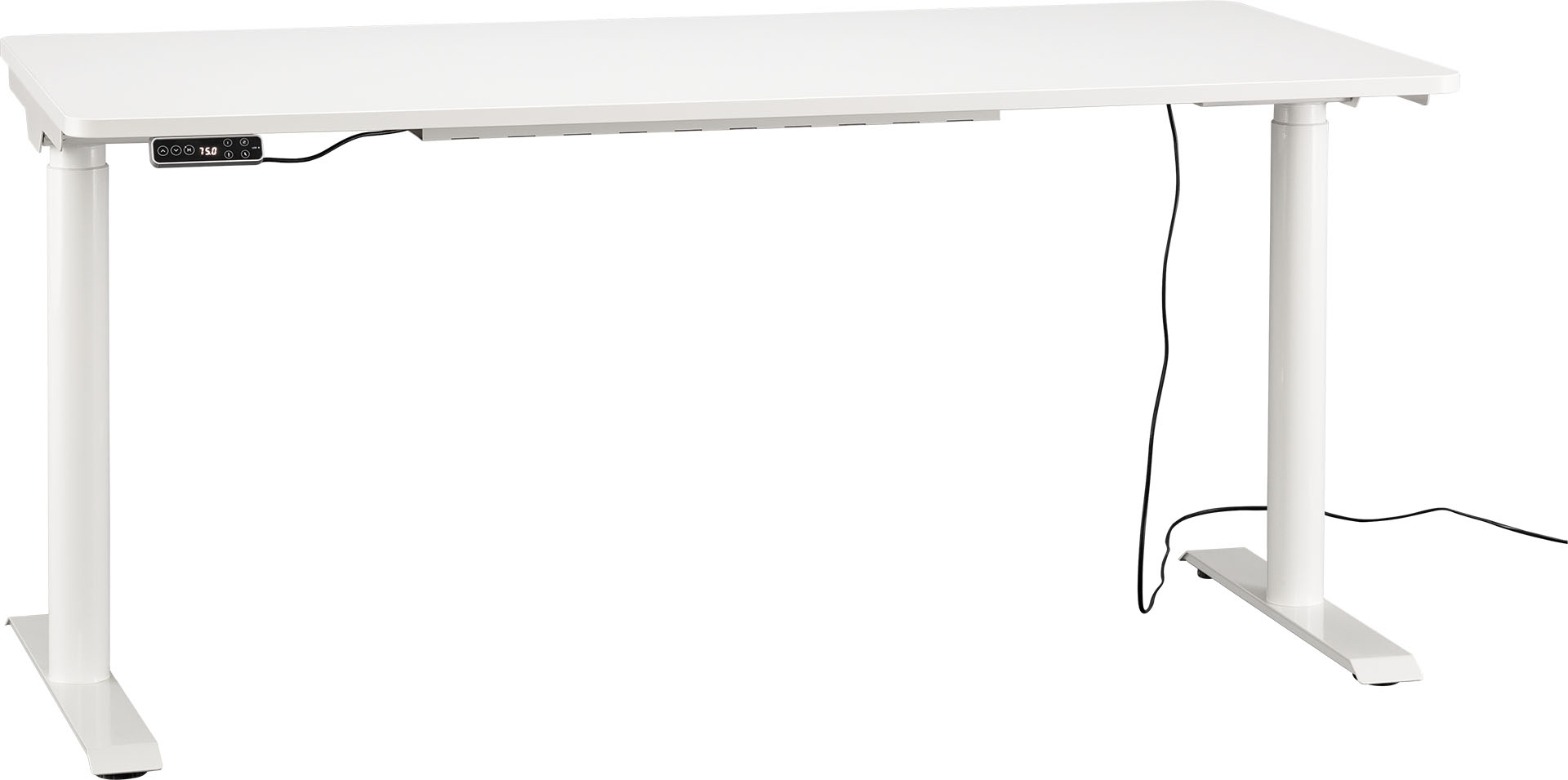 Isla height adjustable desk with 160 top