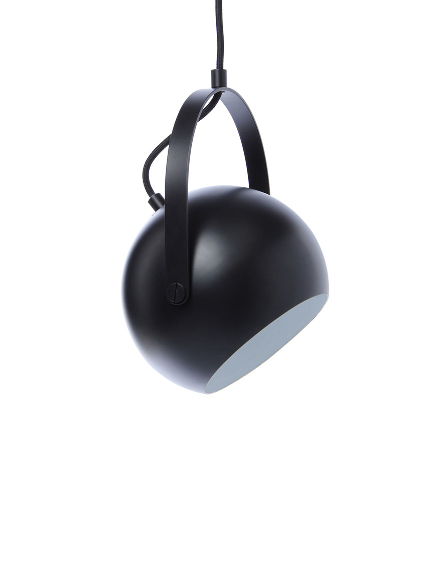 Hanging lamp with handle Ball Frandsen