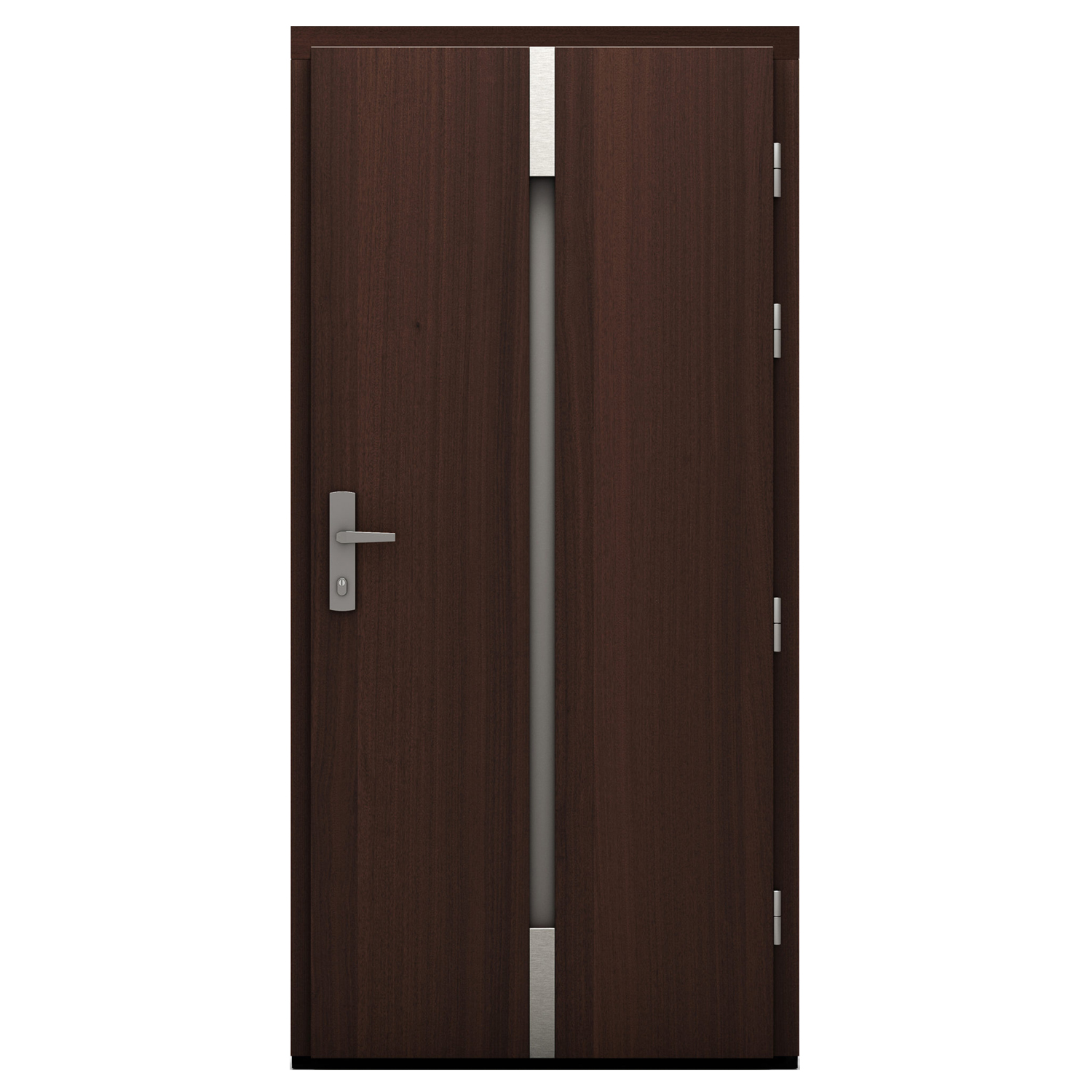Drzwi zewnętrzne drewniane płytowe CAL Zyndram kolekcja Rycerska