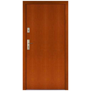 Drzwi zewnętrzne drewniane płytowe CAL Jagienka kolekcja Rycerska