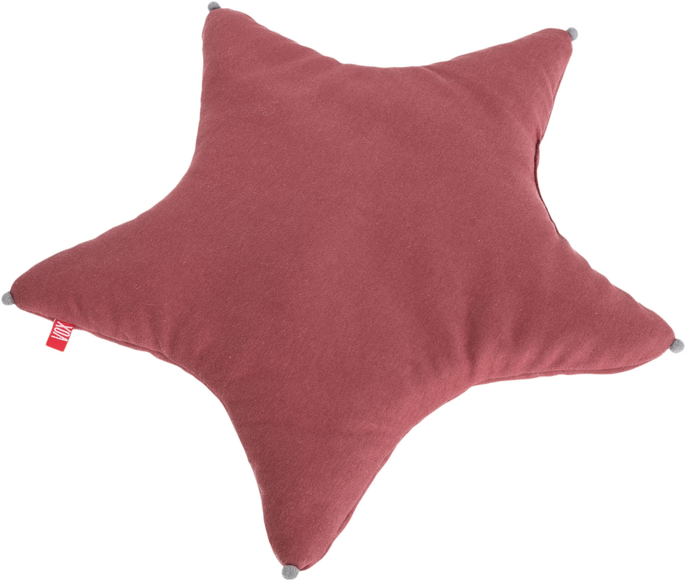 Pillow Star PURE maroon