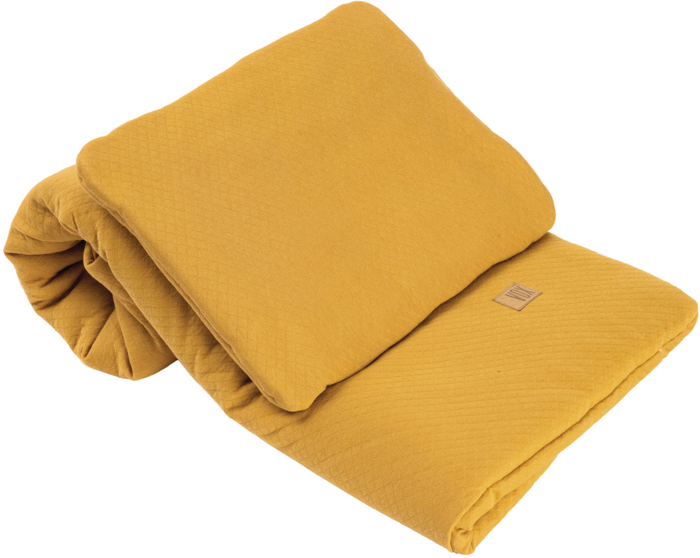 Cotton bedding 90x75 PURE mustard
