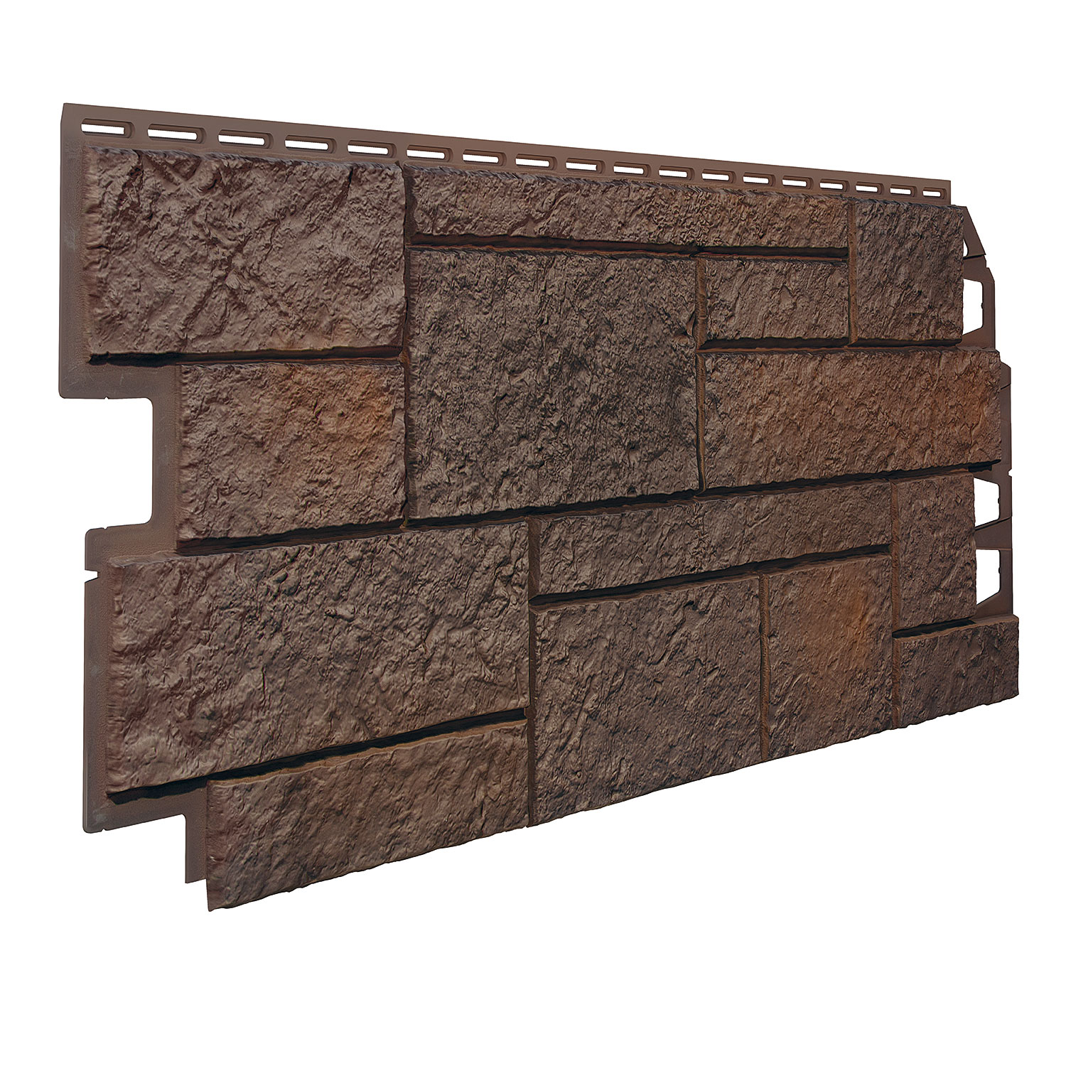 Placa de fachada Solid, Sandstone, Dark Brown