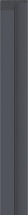 Listwa Linerio L-Line Anthracite lewa