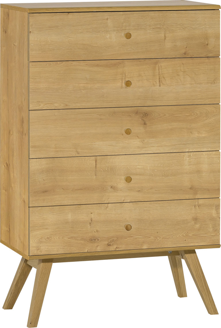 Narrow chest of drawers