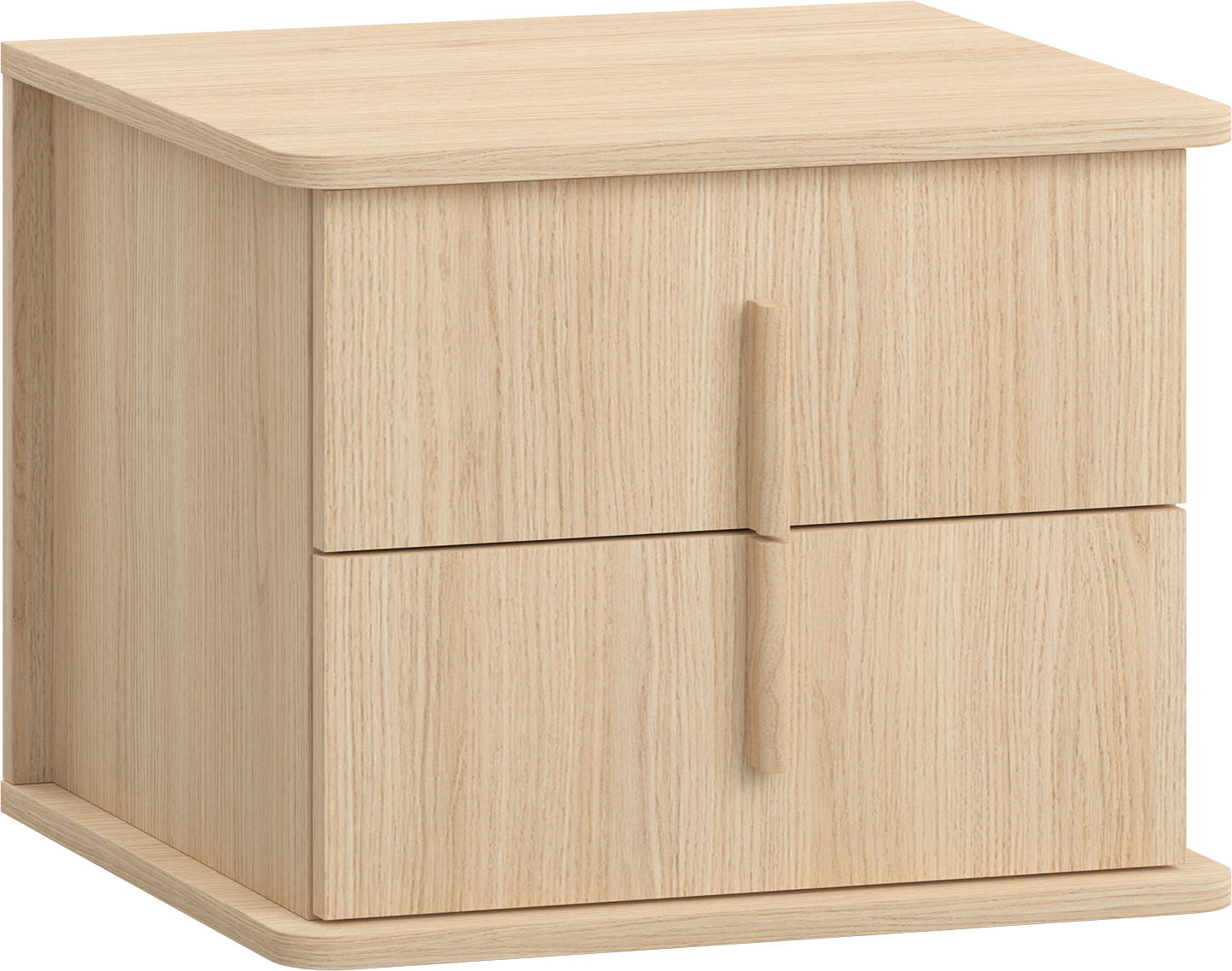 Bedside table with 2 drawers OMM