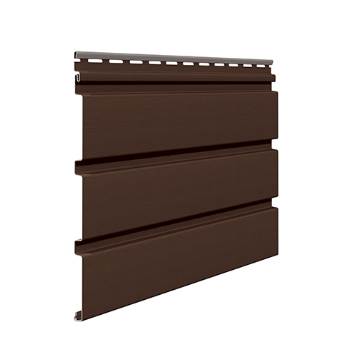 Soffit Infratop, Unicolor, Brown, Non-perforated panel
