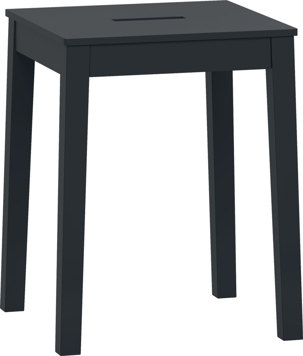Black stool Simple