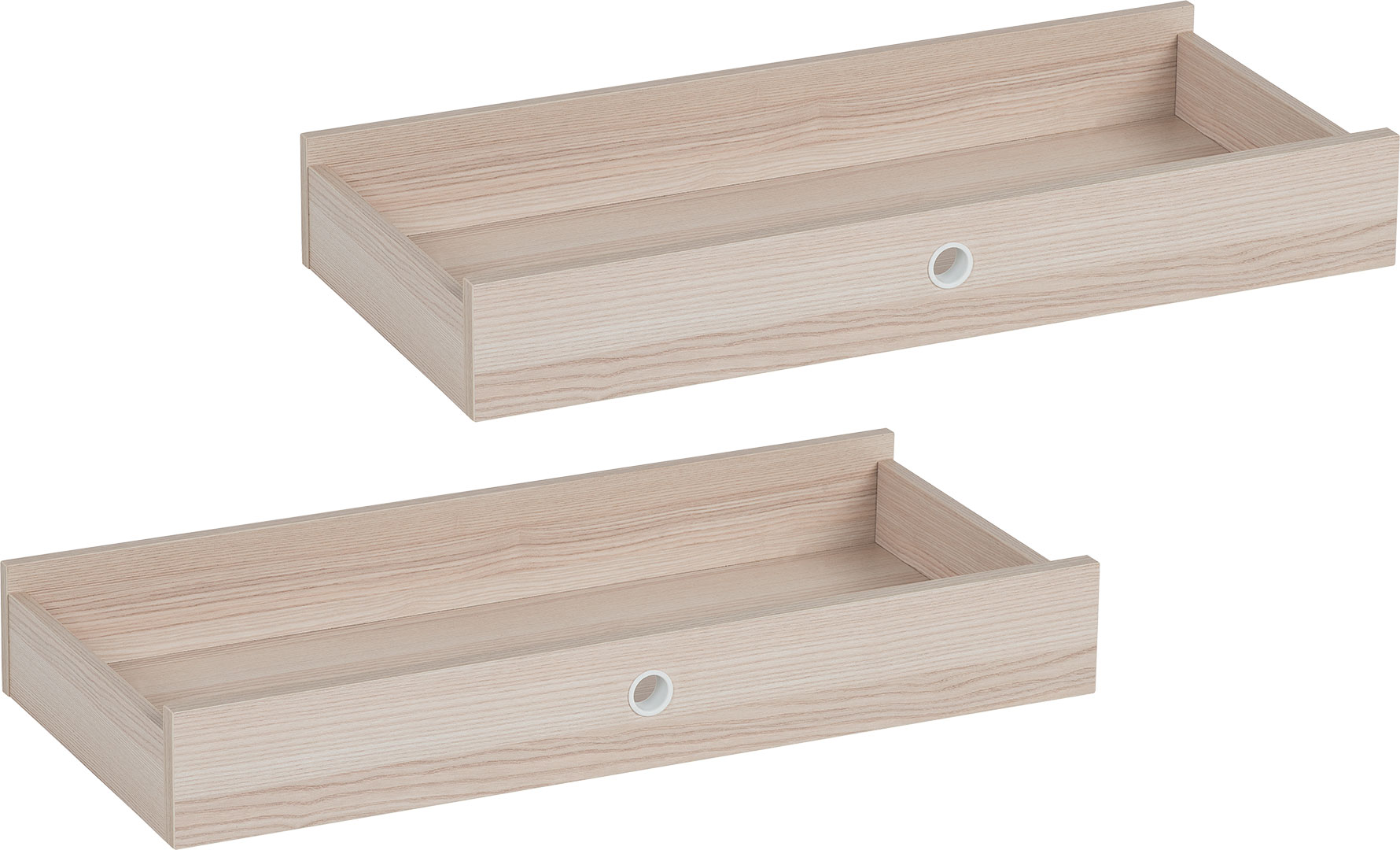 Drawer for two-sided desk set 2pcs Spot Young