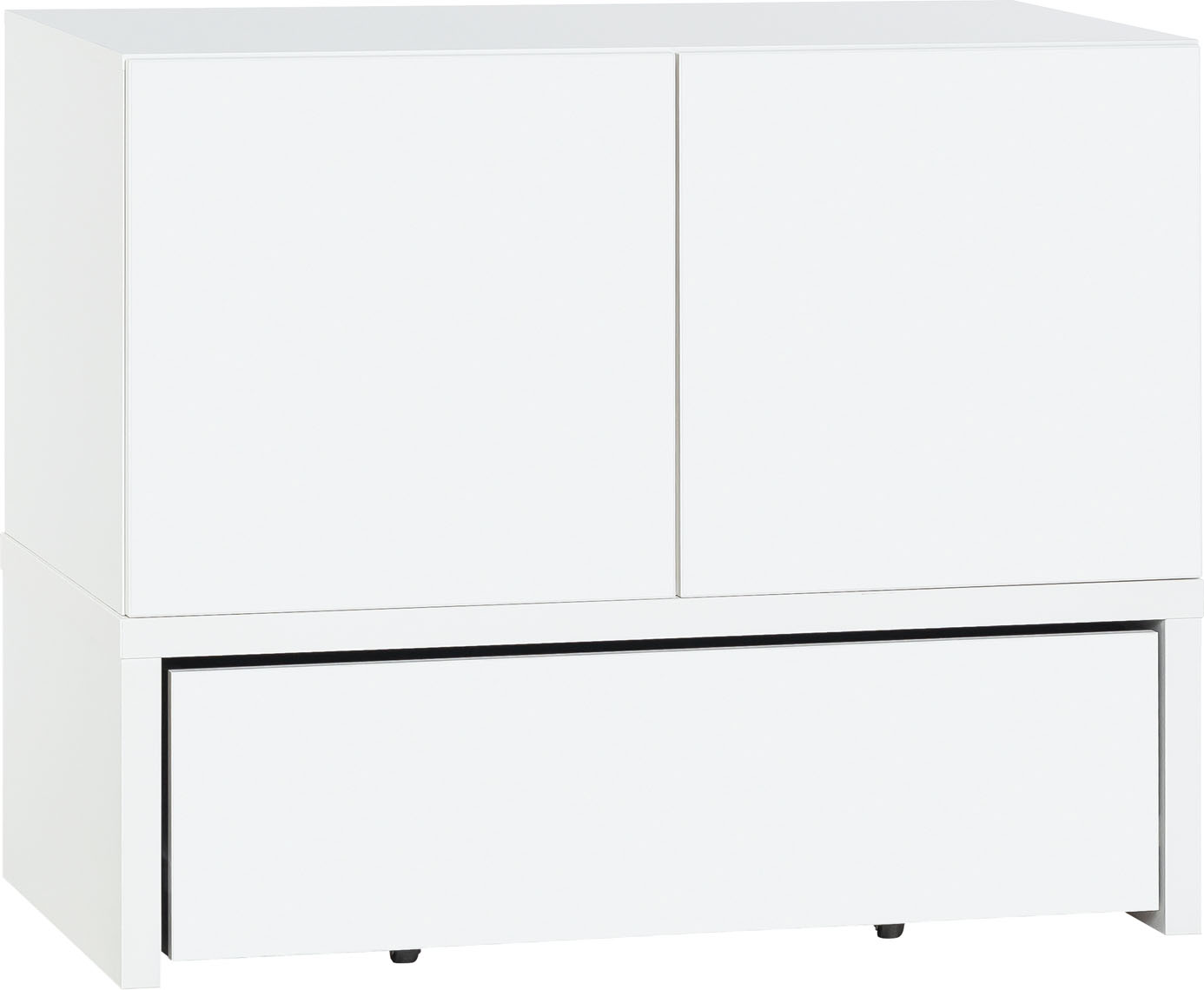 2-door cabinet with base 106x53 and drawer Young Users Eco