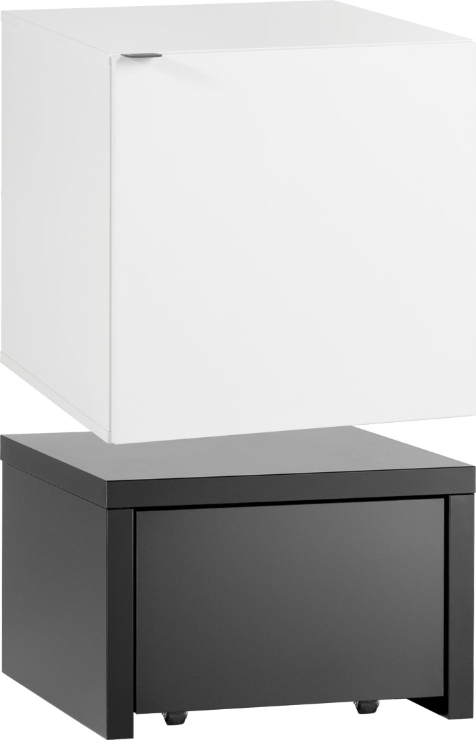Cube cabinet with drawers and base 53x53 with drawer